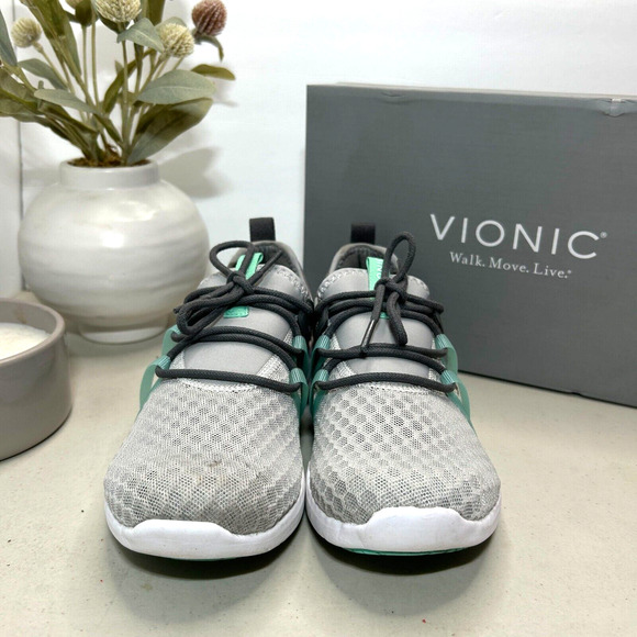 Vionic Adore Active Sneaker Athletic Running Shoes Gray Lace Up Women’s US 6 - Picture 3 of 11